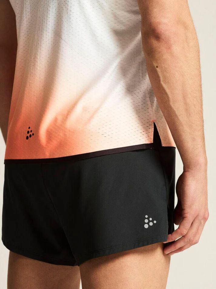 Race Day Singlet M | White/Multi